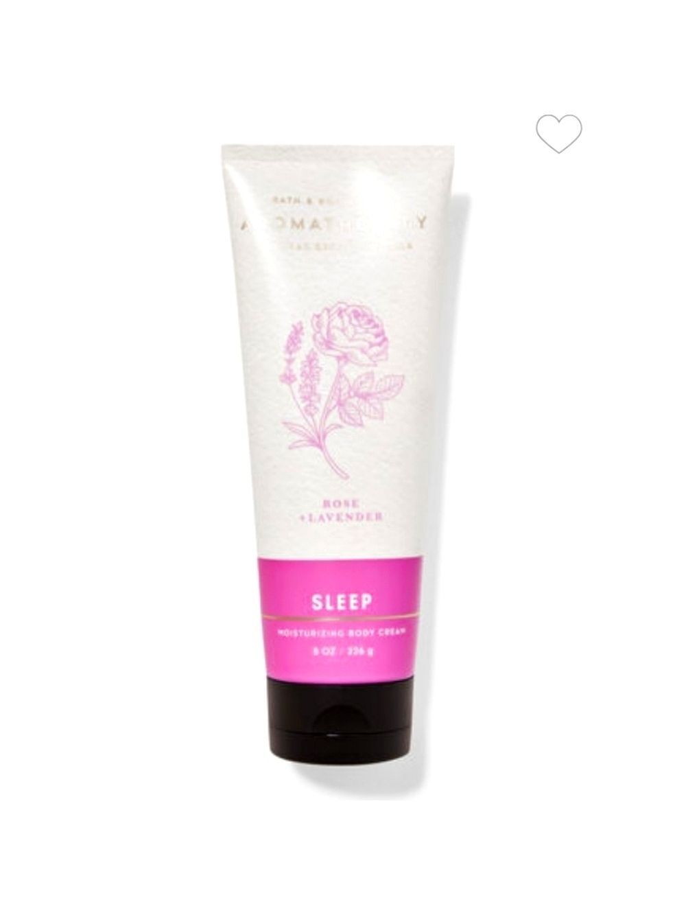 Bath & Body Works Rose Lavender Sleep Aromatherapy Body Cream